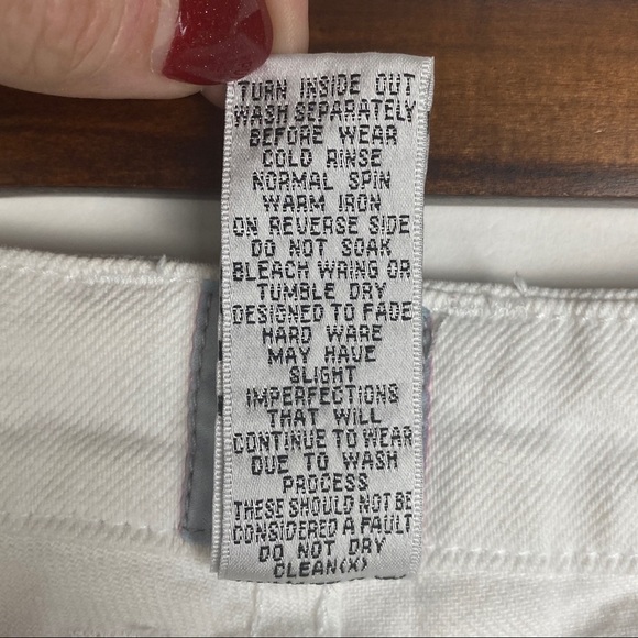 Sass & Bide Denim "The New Grace" White Side Zipper Skinny Jeans Women's 28 - Picture 10 of 10